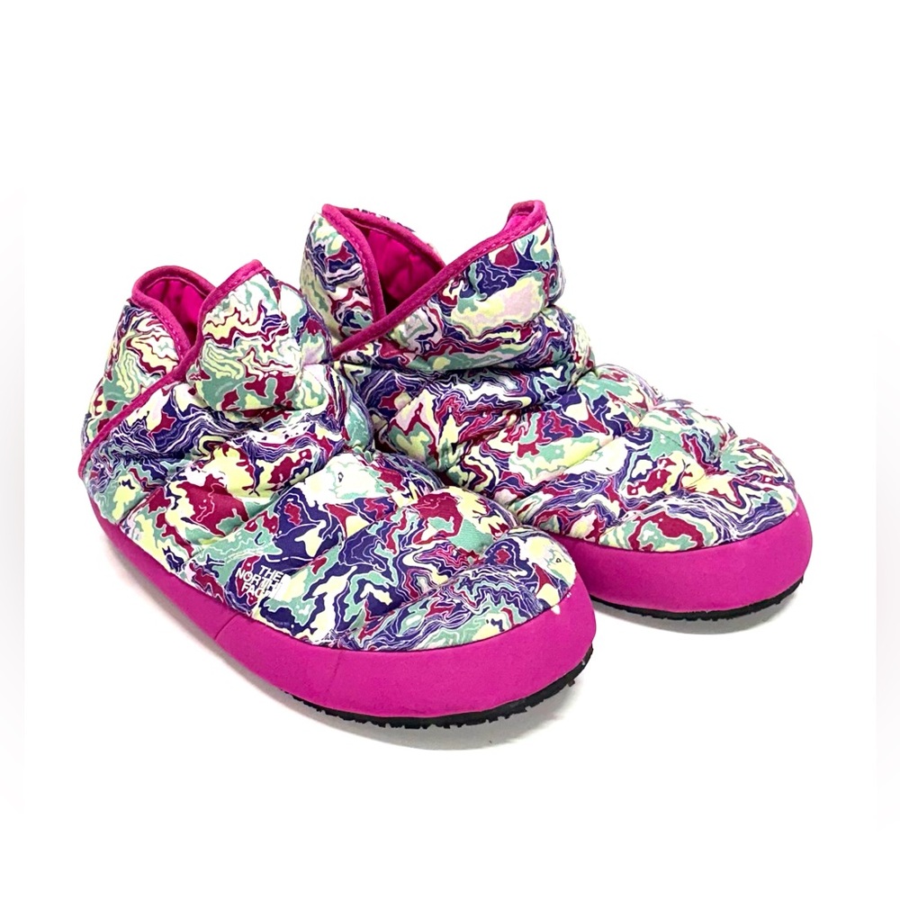 The North Face Thermoball Traction Bootie Terrain  Purple  Fuschia Kids Size 4
